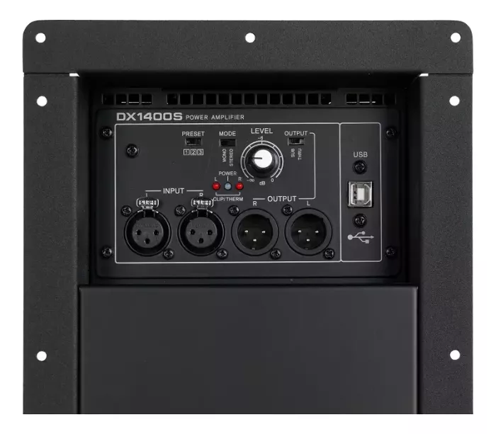Усилитель для стереокомплекта (ативная + пассивная АС) Park Audio DX1400S DSP