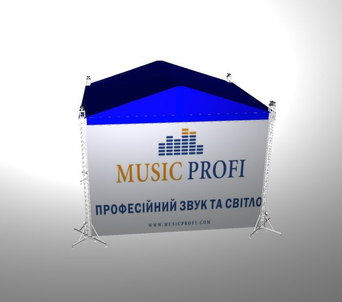 Підйомний дах розміром 10х6