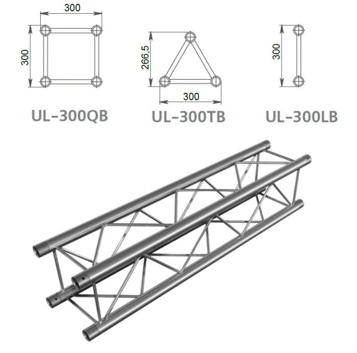 Ферма квадратна U-300 1,5 м