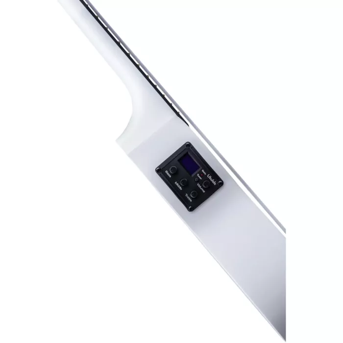Электроакустическое укулеле Alfabeto U21 EQ (Белый) + чехол