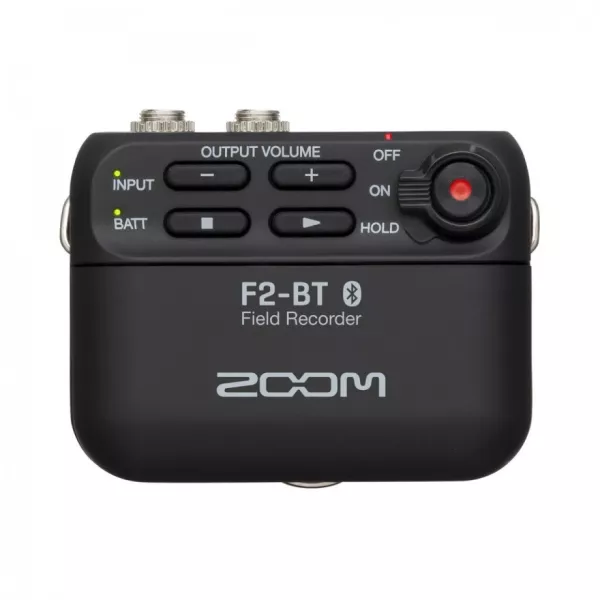 Zoom F2-BT Black рекордер 32-bit float з петличним мікрофоном, Bluetooth підключення