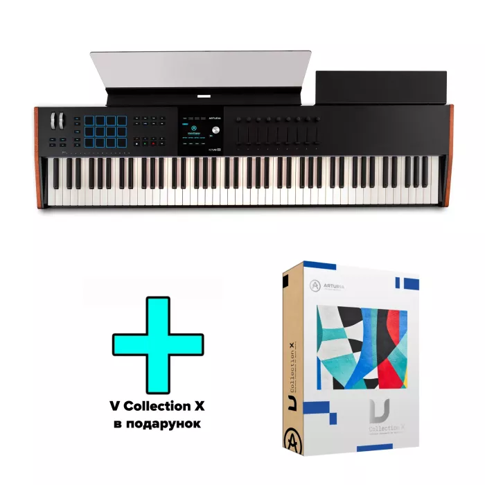 MIDI-клавіатура Arturia KeyLab 88 mk3 + V Collection X