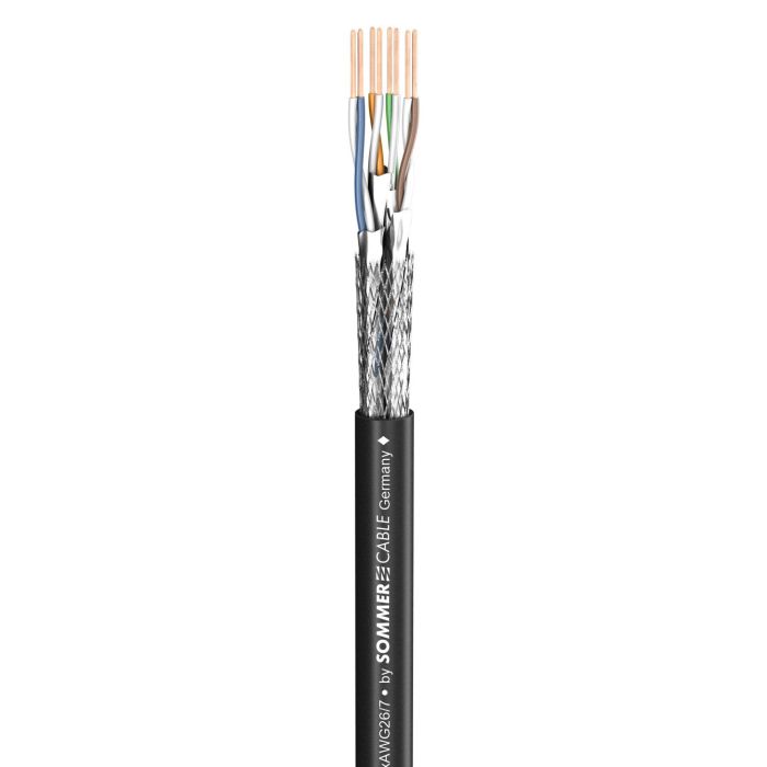 Sommer Cable 580-0401 SC-MERCATOR CAT.6a highflex, PVC AWG26/7 гнучкий (highflex) мережевий кабель типу «кручена пара» категорії 6а