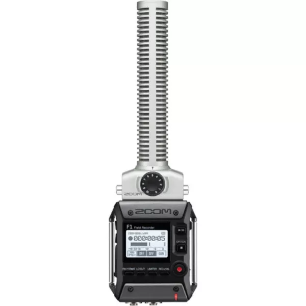 Zoom F1-SP аудиорекордер 2-канальный с суперкардиоидным микрофоном-пушкой Zoom SGH-6