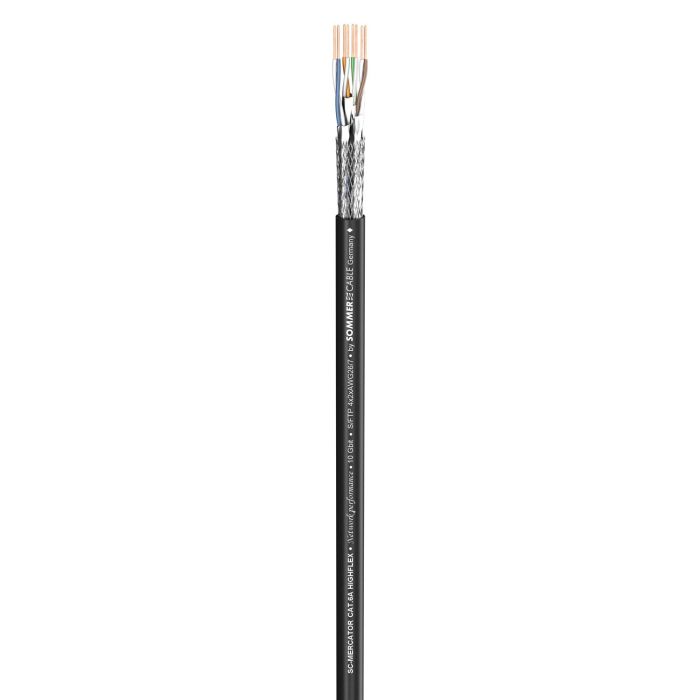 Sommer Cable 580-0401 SC-MERCATOR CAT.6a highflex, PVC AWG26/7 гнучкий (highflex) мережевий кабель типу «кручена пара» категорії 6а
