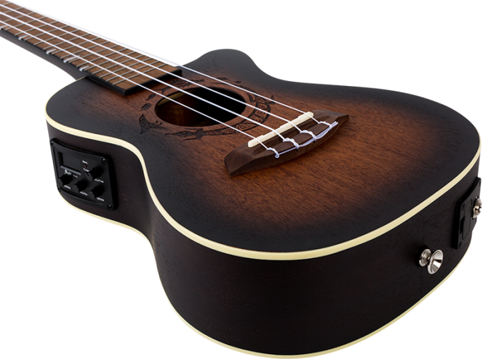 Укулеле Flight DUC380 CEQ Amber Concert