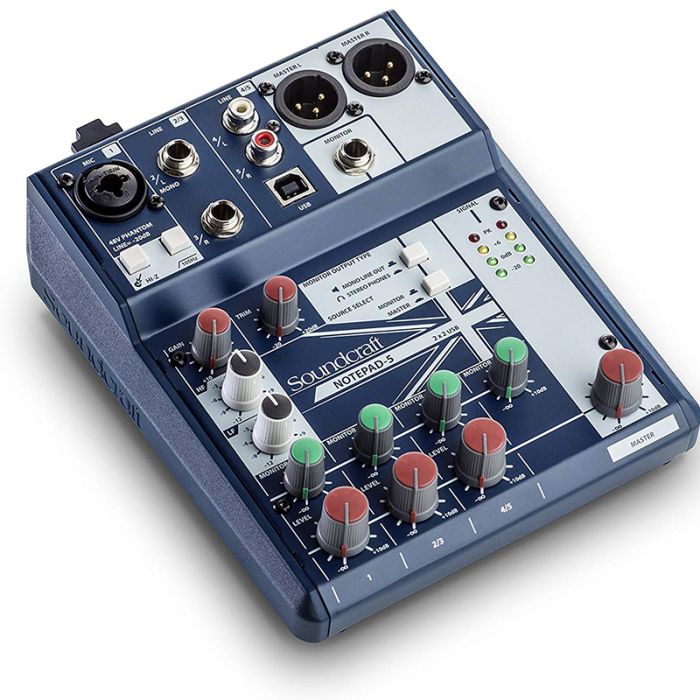 Soundcraft Notepad-5 микшерный пульт