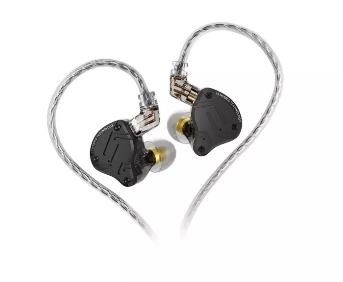 Наушники KZ Audio ZS10 PRO X BLACK NO MIC