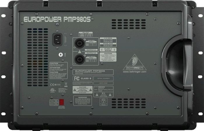Активний мікшер BEHRINGER EUROPOWER PMP980S Активний мікшер BEHRINGER EUROPOWER PMP980S