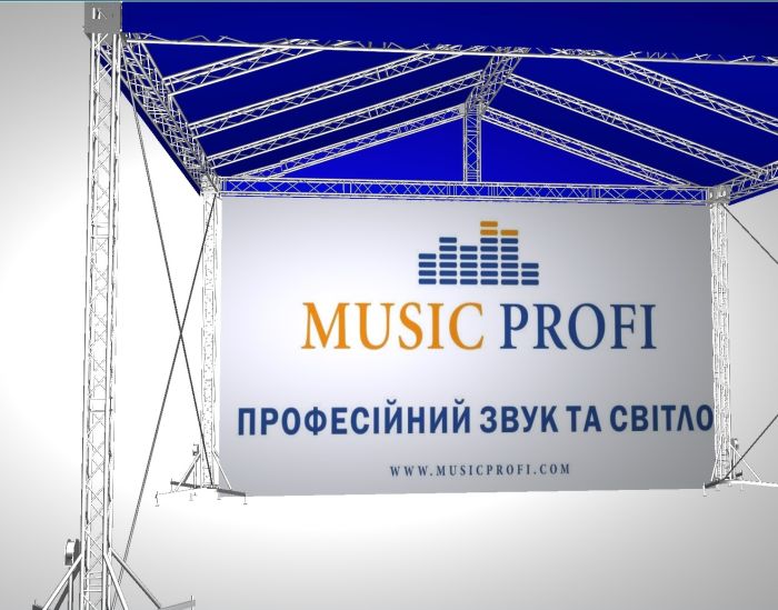 Підйомний двосхилий дах 12х10м