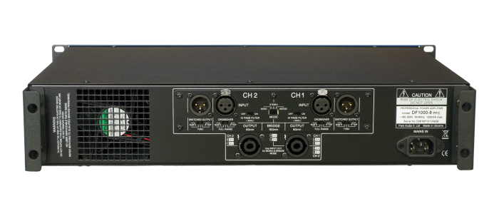 Усилитель мощности Park Audio DF1000-8 PFC