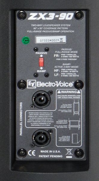 Electro‑Voice ZX3‑90B Акустическая система