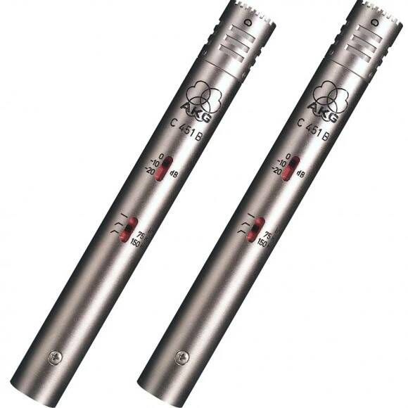 AKG C451B STEREO SET набор инструментальных микрофонов
