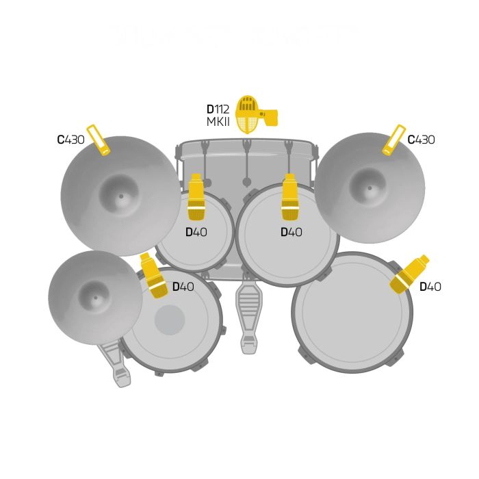 AKG DRUMSET CONCERT I набор микрофонов для ударных