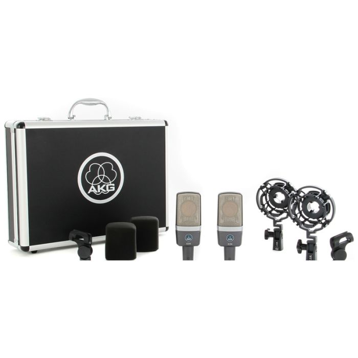 AKG C214 MATCHED PAIR стереопара з двох мікрофонів