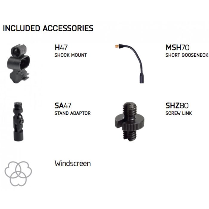 AKG C747 V11 микрофон инструментальный конденсаторный