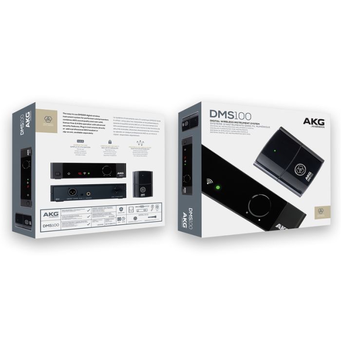 AKG DMS 100 INST SET DIGITAL WIRELESS MIC SYS радиосистема инструментальная
