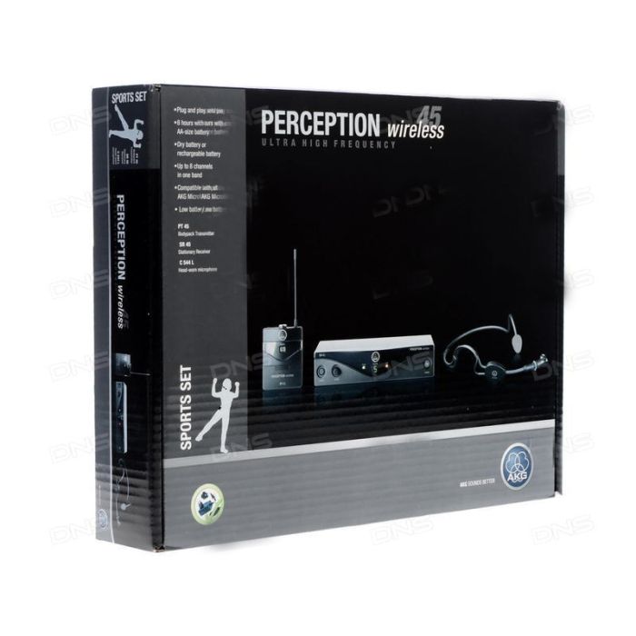 AKG Perception Wireless 45 Sports Set BD A радиосистема с головным микрофоном