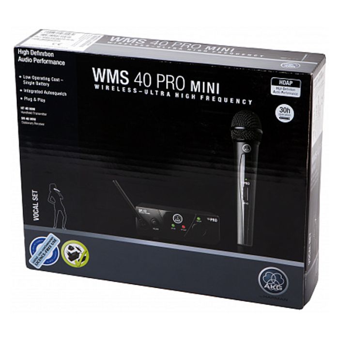 AKG WMS40 Mini Vocal Set BD ISM2 радиосистема вокальная