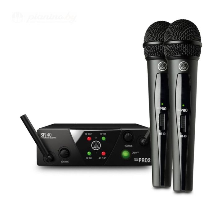 AKG WMS40 Mini2 Vocal Set BD ISM2/3 EU/US/UK радиосистема вокальная