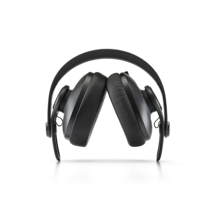 AKG K361-BT складні Bluetooth навушники закритого типу для блогерів та подкастів. Овальні чаши. Поворотний механізм для моніторингу одним навушником. Із кабелем. Вага 220г.