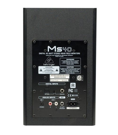 Студійний монітор BEHRINGER MS40