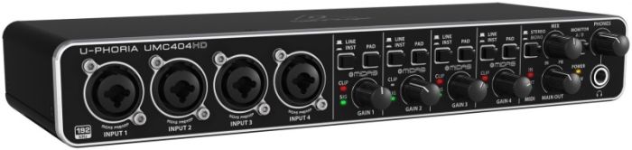 BEHRINGER U-PHORIA UMC404HD Аудіоінтерфейс BEHRINGER U-PHORIA UMC404HD
