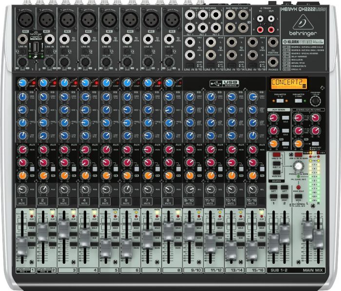 Микшерный пульт BEHRINGER XENYX QX2222USB