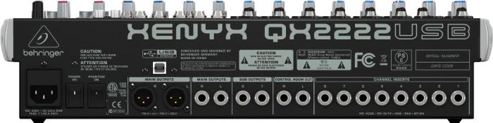 Микшерный пульт BEHRINGER XENYX QX2222USB