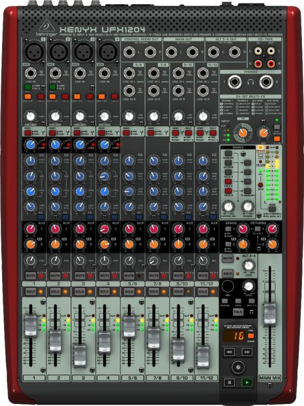 BEHRINGER XENYX UFX1204 Мікшерний пульт