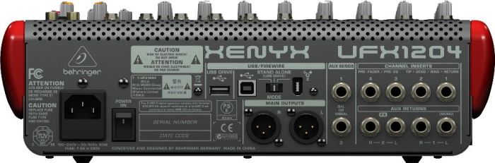 BEHRINGER XENYX UFX1204 Мікшерний пульт