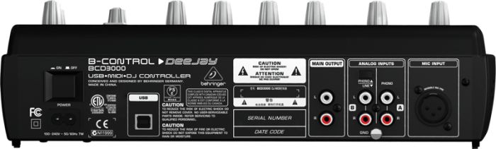 Контролер BEHRINGER BCD3000