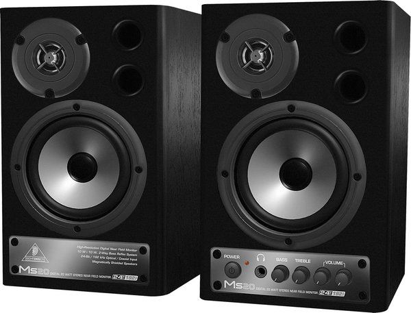 Студійні монітори BEHRINGER MS20 Студійні монітори BEHRINGER MS20