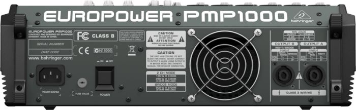 Behringer EUROPOWER PMP1000 Активний мікшер