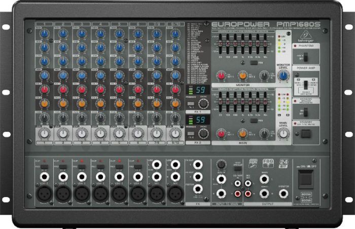 Активный микшер BEHRINGER EUROPOWER PMP1680S