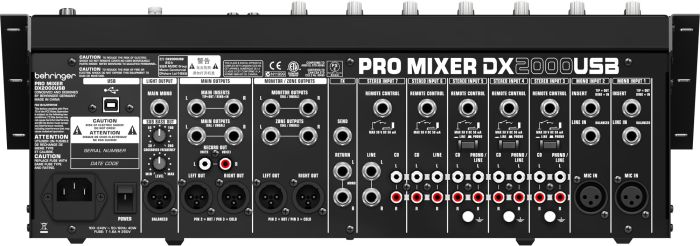 BEHRINGER PRO MIXER DX2000USB