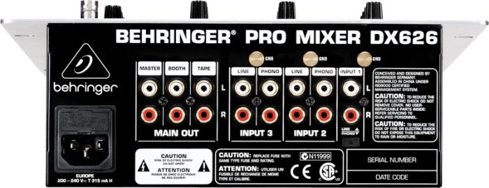 BEHRINGER PRO MIXER DX626