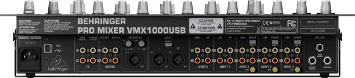 DJ-Микшер BEHRINGER PRO VMX1000USB