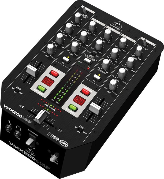 DJ-микшер BEHRINGER PRO MIXER VMX200USB