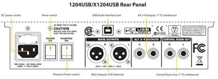 Мікшерний пульт BEHRINGER XENYX 1204USB