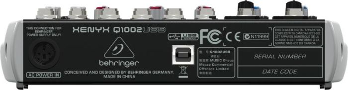 Микшерный пульт BEHRINGER XENYX Q1002USB