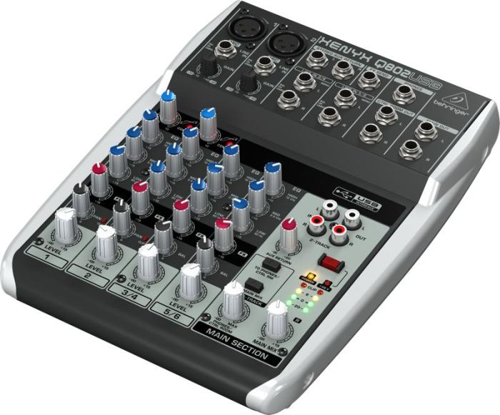 Микшерный пульт BEHRINGER XENYX Q802USB