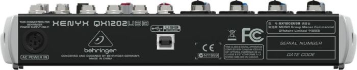 Микшерный пульт BEHRINGER XENYX QX1202USB