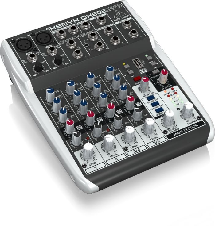 Микшерный пульт BEHRINGER XENYXQX602MP3