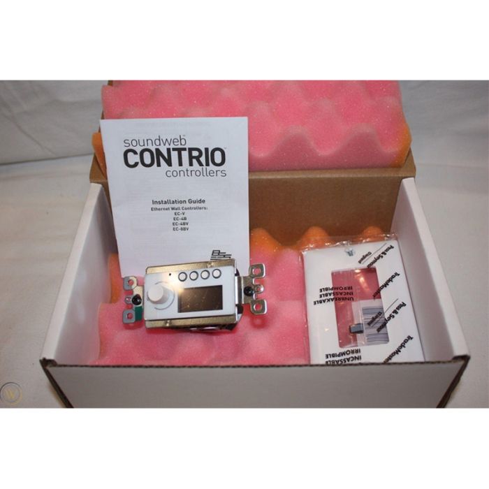 BSS EC-4BV-WHT-EU настенный Ethernet контроллер для Harman HiQnet