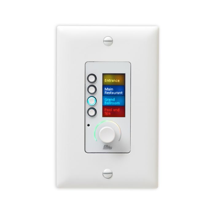 BSS EC-4BV-WHT-EU настенный Ethernet контроллер для Harman HiQnet