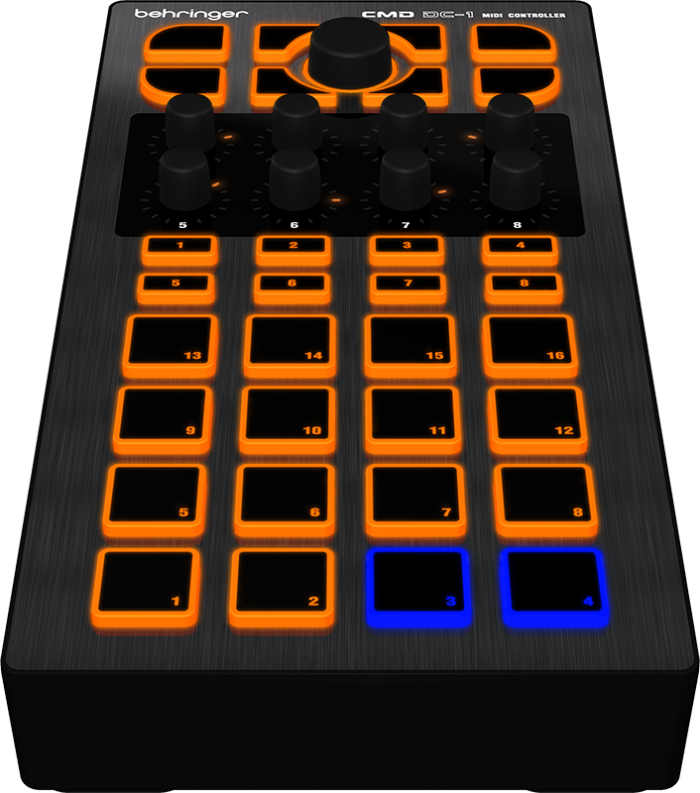 DJ MIDI-контролер - Behringer CMD - DC1
