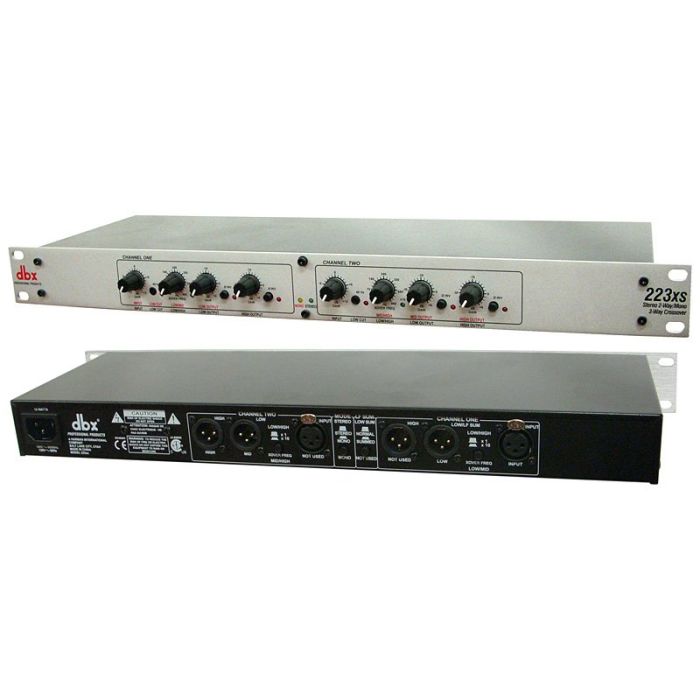 DBX 223xs стерео кросовер
