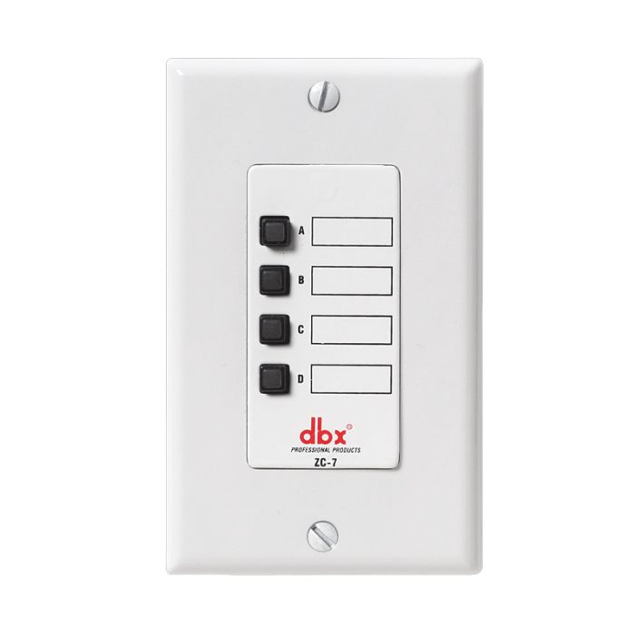 DBX ZC-7 настенный контроллер зоны