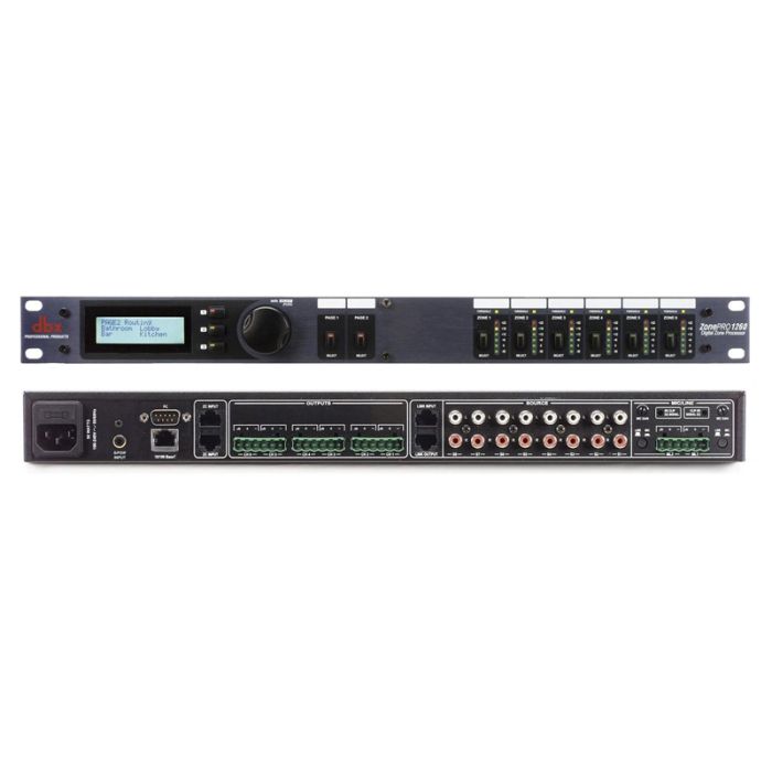 DBX ZonePro 1260 аудио процессор для многозонных систем